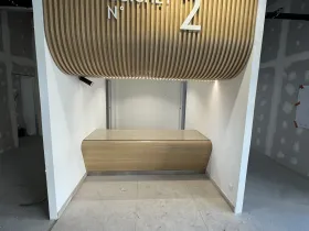 Aménagement intérieur en cours Mairie de Garges — chantier