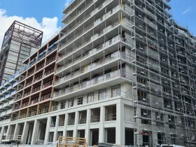 Chantier de façades Village Olympique